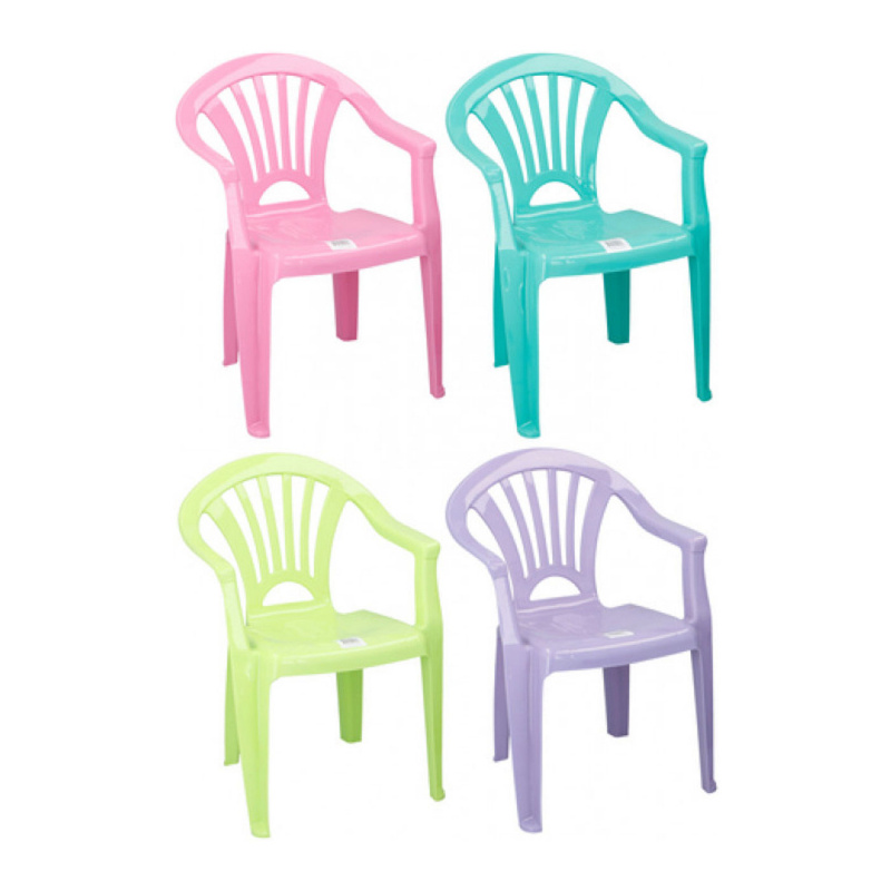 Børnestol Plast Forskellige farver i gruppen Camping møbler / Stole / Øvrige Stole hos Campmarket (75681)