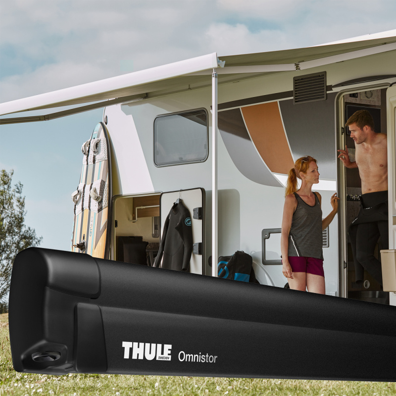 Thule Omnistore 8000 Sort Box i gruppen Fortelt & Markiser / Markiser / Autocamper Markiser / Thule/Omnistor / vægmonteret hos Campmarket (76337)