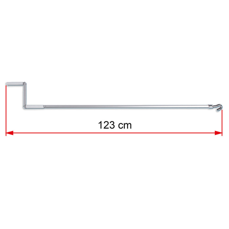 Fiamma Krank til Markise F45s 123cm i gruppen Fortelt & Markiser / Markiser / Autocamper Markiser / Fiamma / Reservedele hos Campmarket (77029)