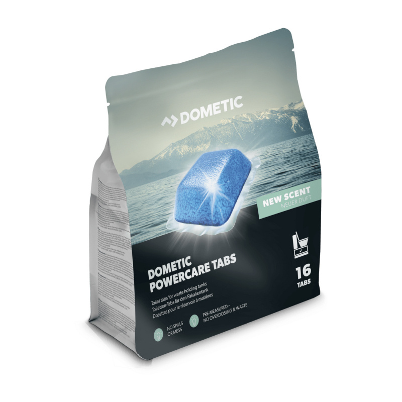 Dometic Power Care Tabs 16 pcs i gruppen Vand & Sanitet / Kem / Kemikalier og tilbehør hos Campmarket (77589)