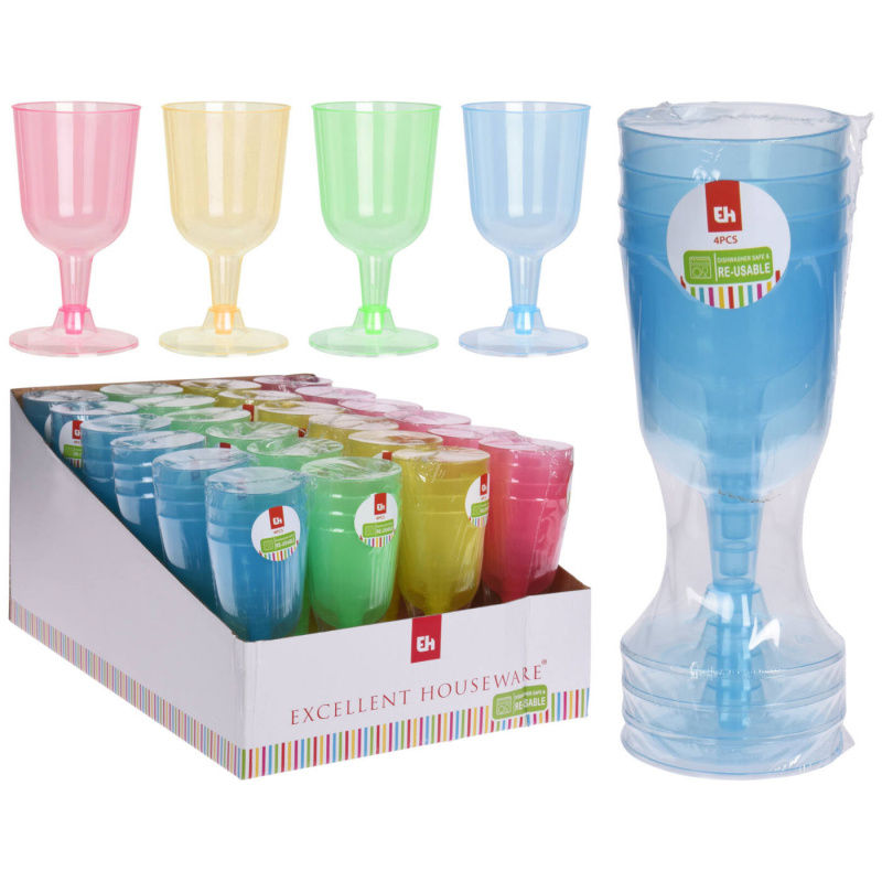 VinGlas Rolig 4-pack i gruppen Husholdning & Køkken / Glas / Vinglas hos Campmarket (78238)