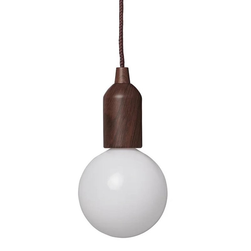 Proplus Campinglampe Hængende Retro Træ i gruppen Hjem og indretning / Belysning & Lygter hos Campmarket (78409)