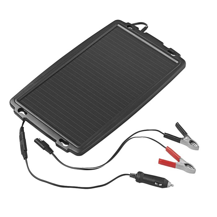 Proplus Soloplader 12V 2,4W i gruppen Campingvogn og autocamper / El - Elektronik / Batterier & Omformere / Batteriopladere hos Campmarket (78420)