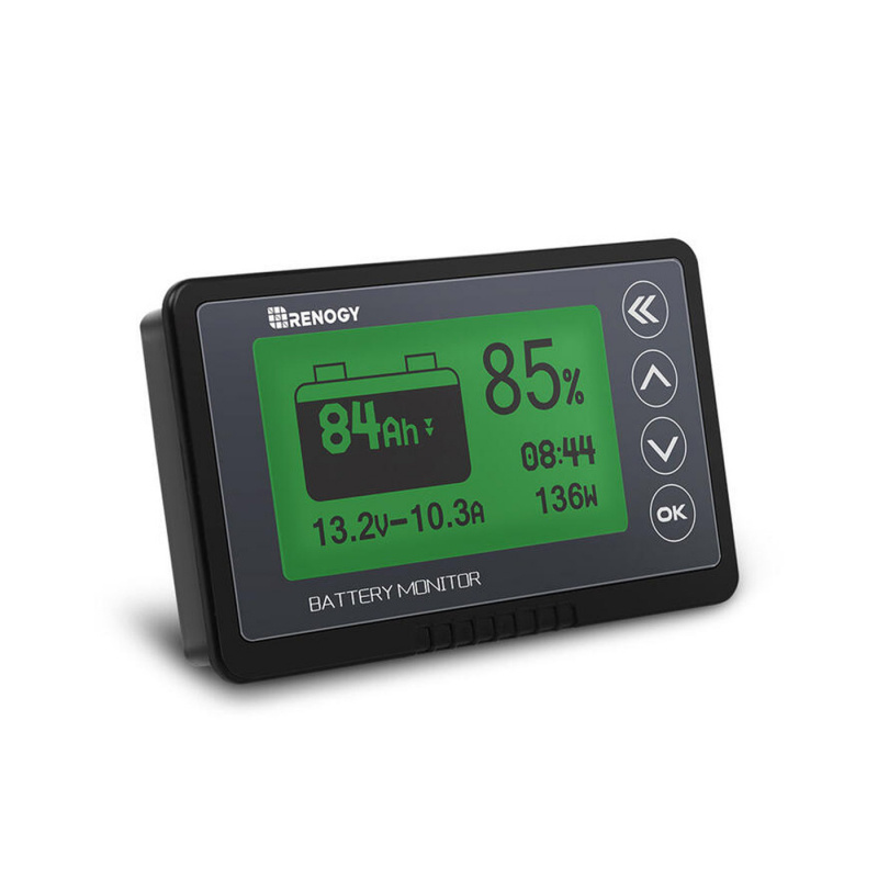 Renogy Batterishunt Monitor i gruppen Campingvogn og autocamper / El - Elektronik / Batterier & Omformere / Energiovervågning hos Campmarket (81475)