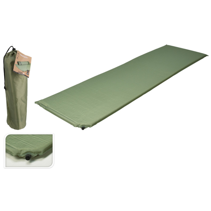 Oppustelig Liggeunderlag 183x51cm i gruppen Outdoor / Soveposer & Soveunderlag hos Campmarket (81834)