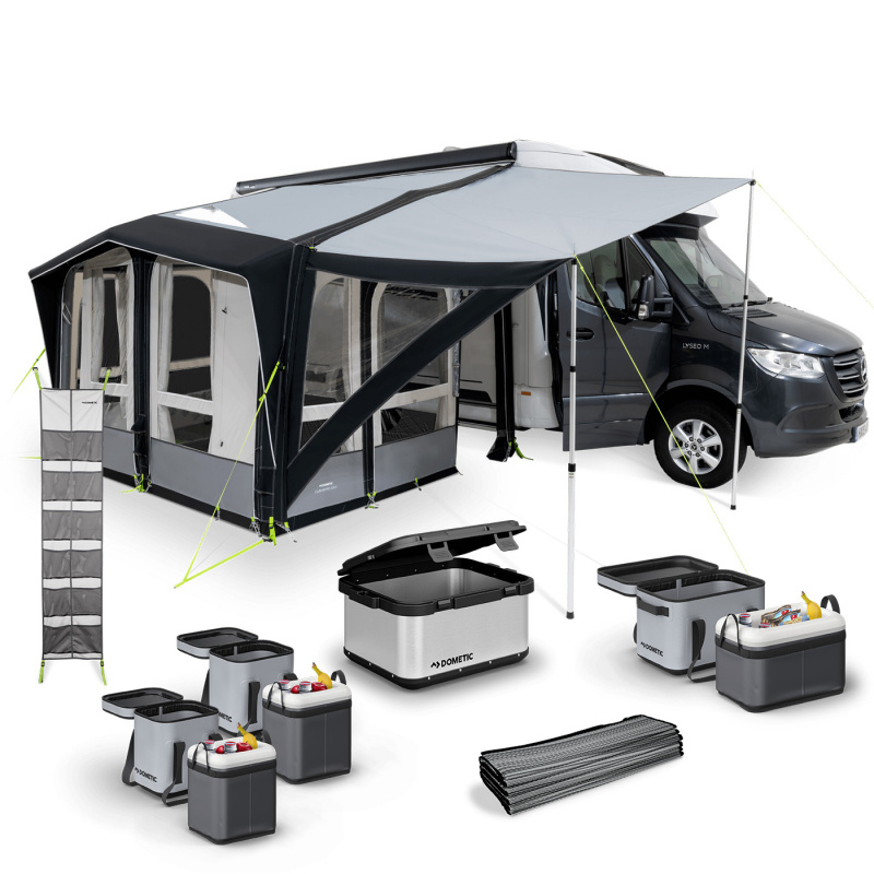 KAMPAGNEPAKKE Club Air Pro 330M i gruppen Fortelt & Markiser / Fortelt Autocamper / Oppustelige telte til autocampere / Kampa Dometic Lufttelt hos Campmarket (81913)