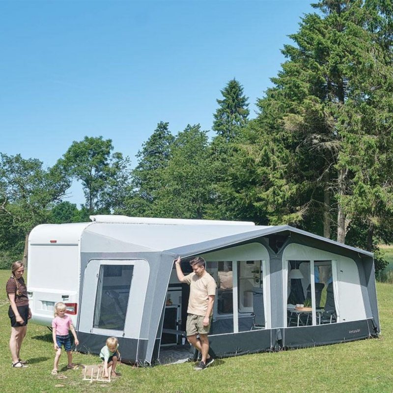 Ventura Lufttelt Nova i gruppen Fortelt & Markiser / Fortelt Campingvogn / Oppustelige telte til campingvogne / A-måls lufttelte hos Campmarket (82483)