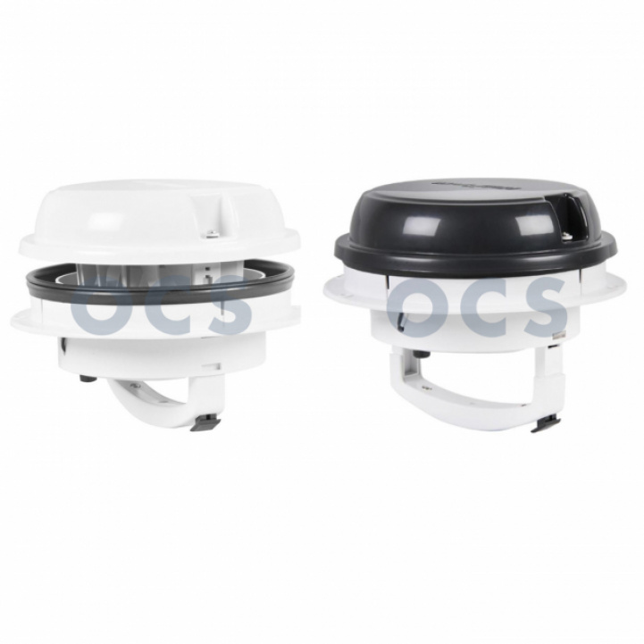 MaxxFan Loftsventilator Dome Plus 12V Led (Sort) i gruppen Campingvogn og autocamper / Karosseri / Tag ventiler hos Campmarket (76245_02)