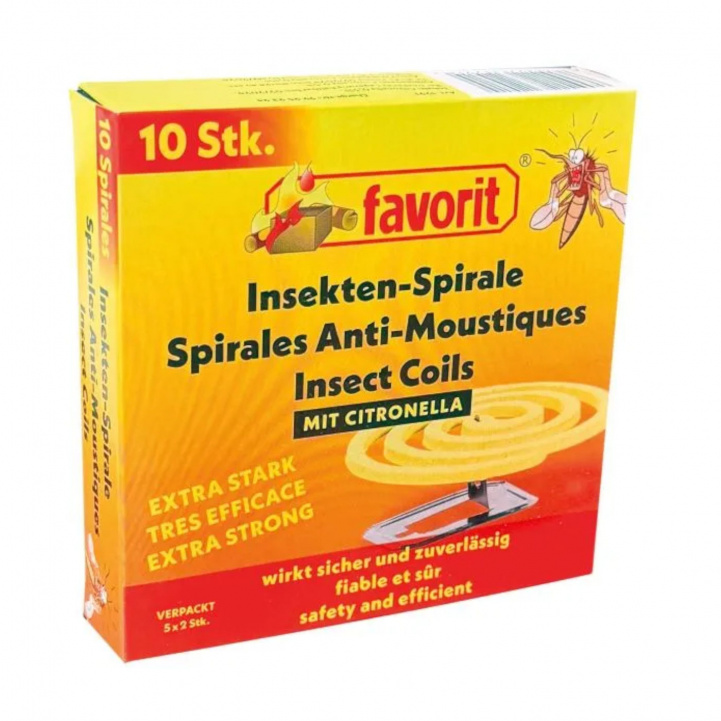 Myggespiral 10 stk. i gruppen Vand & Sanitet / Skadedyrskontrol hos Campmarket (64322)