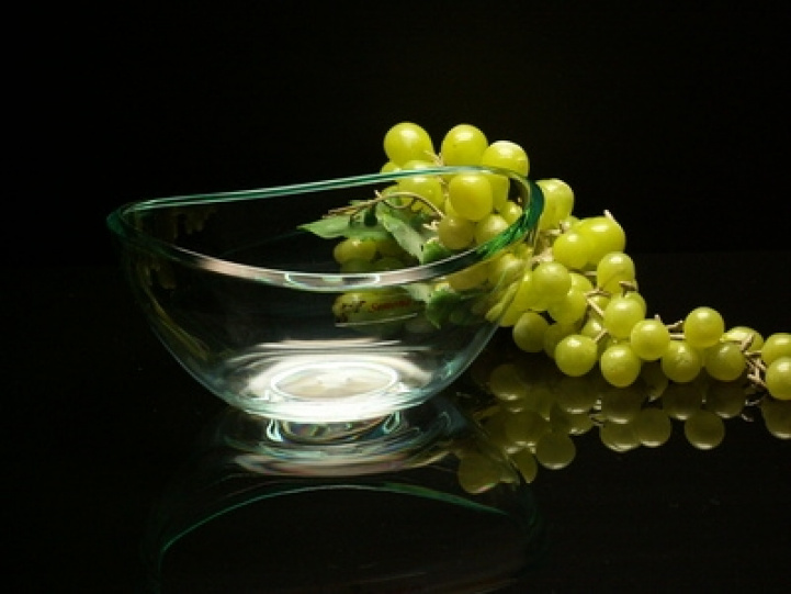 Lille skål med grøn kant i gruppen Husholdning & Køkken / Servering / Skåle hos Campmarket (64372)