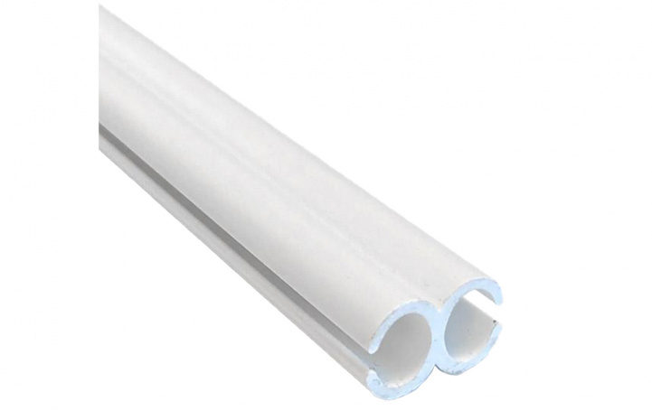Dobbeltskinne Plast 75cm i gruppen Fortelt & Markiser / Tilbehør-Reservedele / Pocket Piece & frakker hos Campmarket (64467)