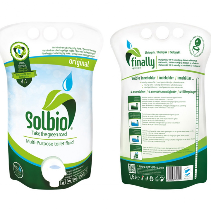 Solbio biologisk toiletrensevæske