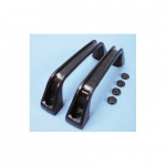 Trækhåndtag Sort 180mm 2-p