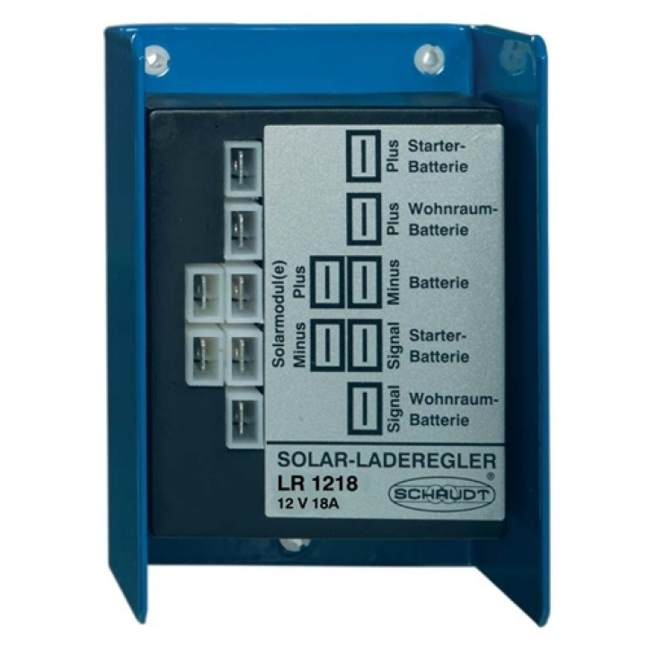 Schaudt LR1218 solcelleregulator i gruppen Campingvogn og autocamper / El - Elektronik / Solpaneler / Solcelleregulatorer hos Campmarket (64555)