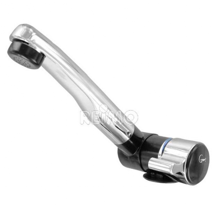 Varmtvandshane London Sort-Krom i gruppen Vand & Sanitet / Vand / Vandhaner / Koldt og varmt vandhaner hos Campmarket (64618)