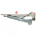 Støtteben universelle 497mm