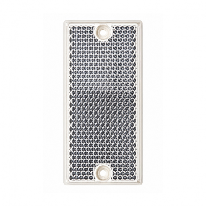 Refleks Hella hvid 90x40mm i gruppen Campingvogn og autocamper / El - Elektronik / Trafik- og udvendig belysning / Reflekser hos Campmarket (64822)