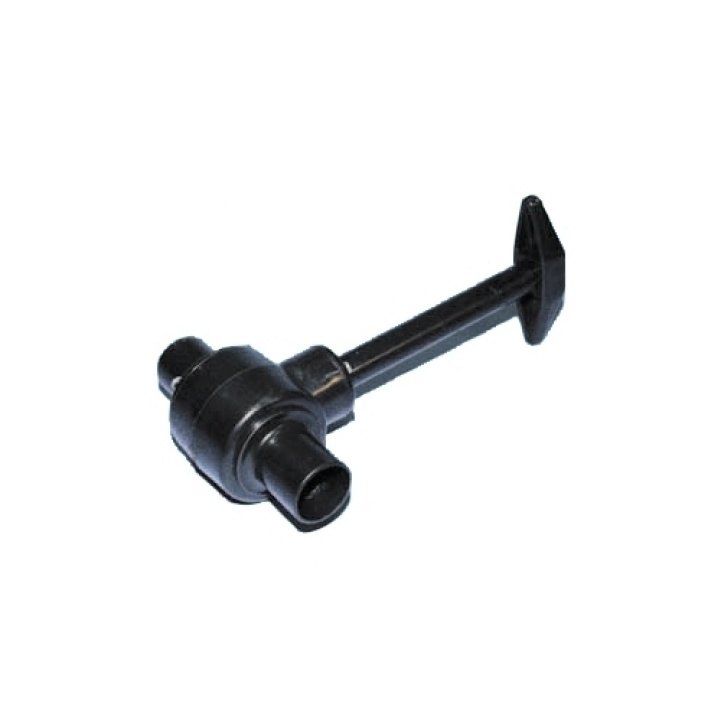 Gennemgående vandhane med 90 mm arm 19 mm i gruppen Vand & Sanitet / Vand / Vandtilslutninger mv. / Vandhaner & fittings hos Campmarket (64833)