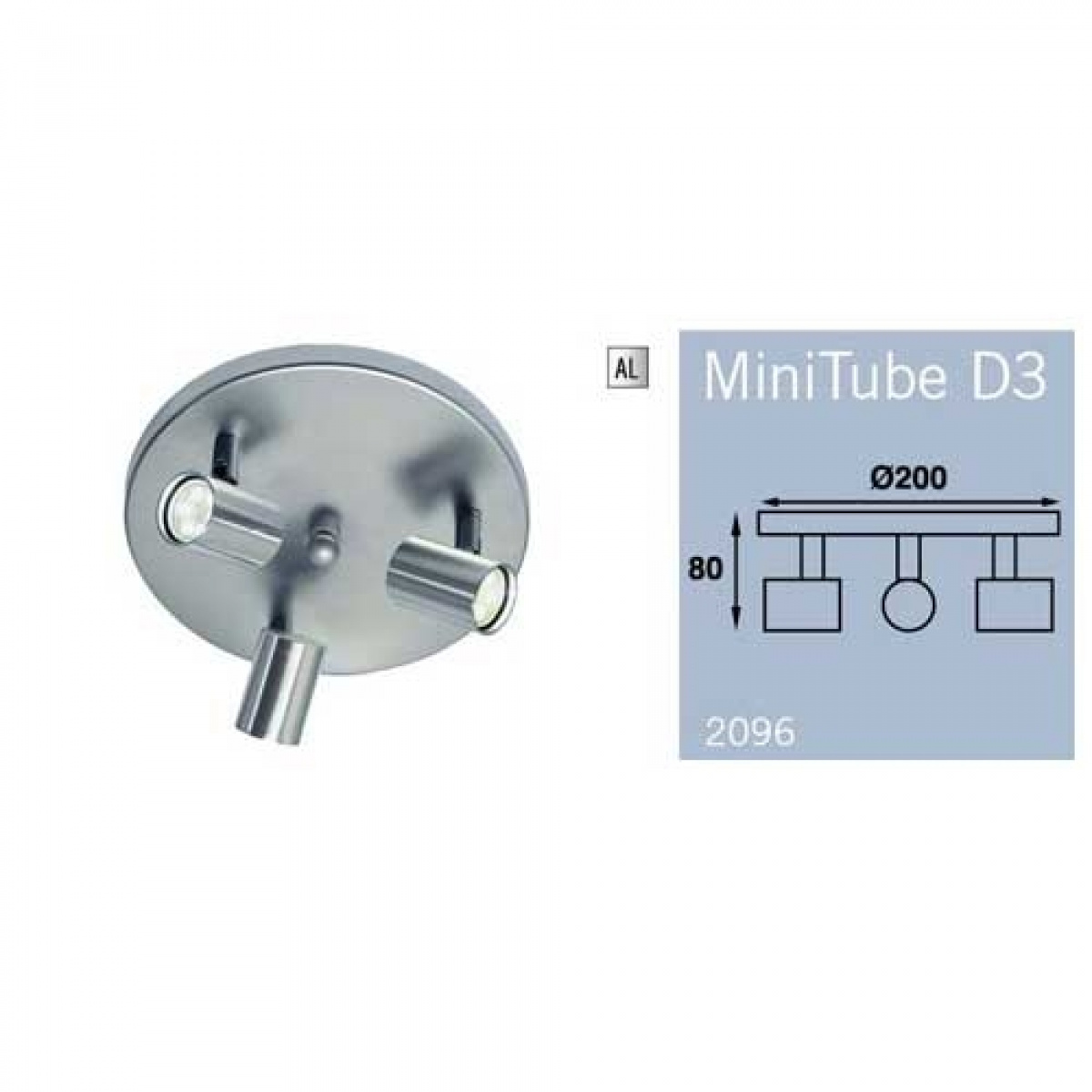 Loftslampe Mini Tube LED i gruppen Campingvogn og autocamper / El - Elektronik / Indvendig belysning / Loftslamper hos Campmarket (64843)