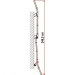 STEGE FIAMMA DELUXE 8 - 8 ALUMINIUMSSTIGE