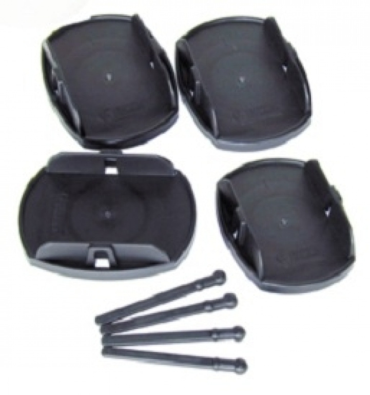 Pakke med 4 støttebenplader Universal i gruppen Campingvogn og autocamper / Chassis / Støtteben hos Campmarket (64880)