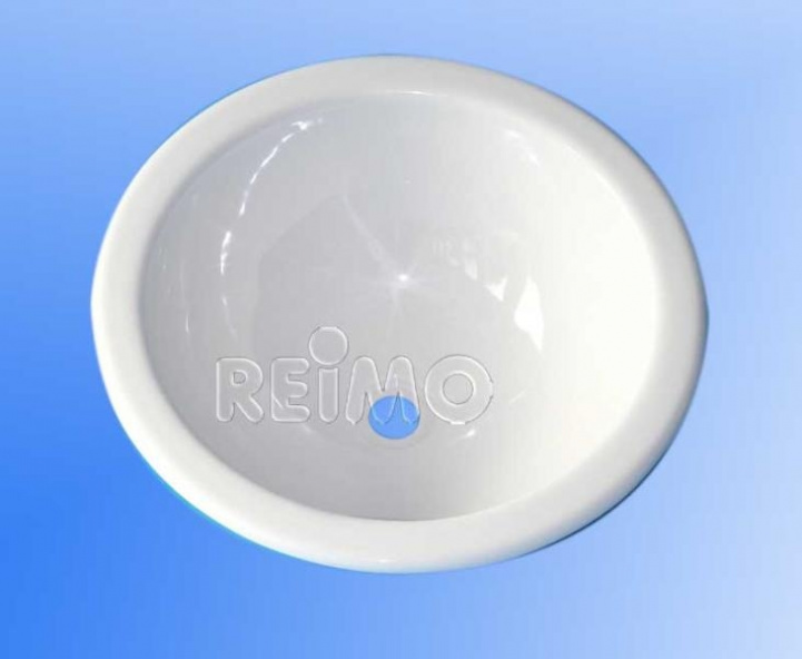 Håndvask Rund Plast 230mm i gruppen Vand & Sanitet / Vand / Vask & Brusebunde / Håndvask hos Campmarket (64960)