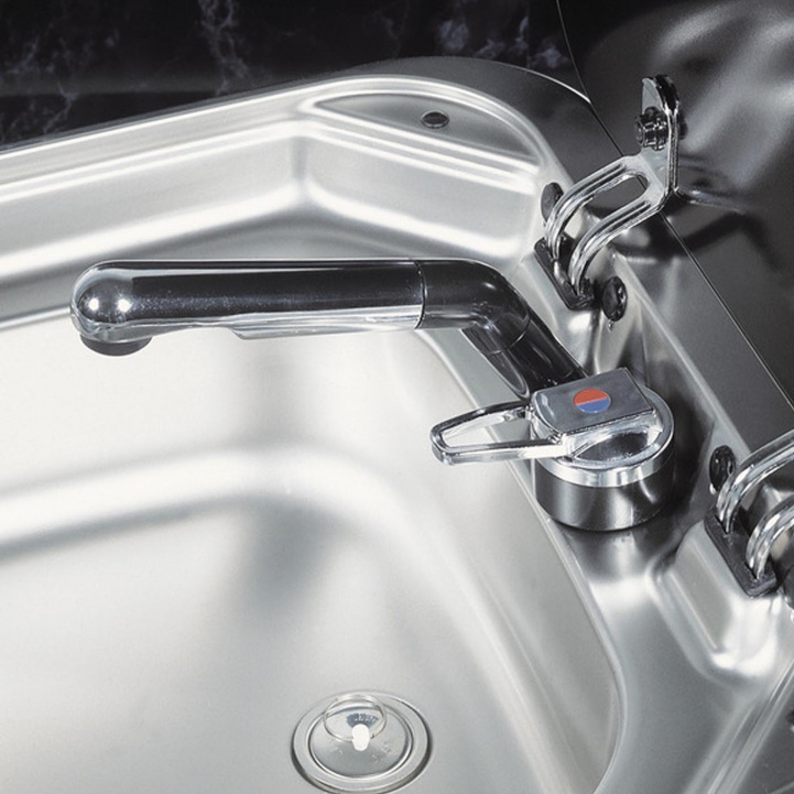 Blandingsbatteri Keramix De Luxe Krom i gruppen Vand & Sanitet / Vand / Vandhaner / Koldt og varmt vandhaner hos Campmarket (65021)