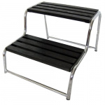 Double Elegance Trappestige i Krom Double Elegance Trappestige i Krom