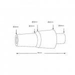 Enkelt konisk tilslutning Enkelt konisk tilslutning