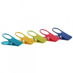 Bordklips i blandede farver