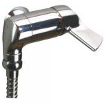 Blandingsbatteri keramik style med afbryder krom