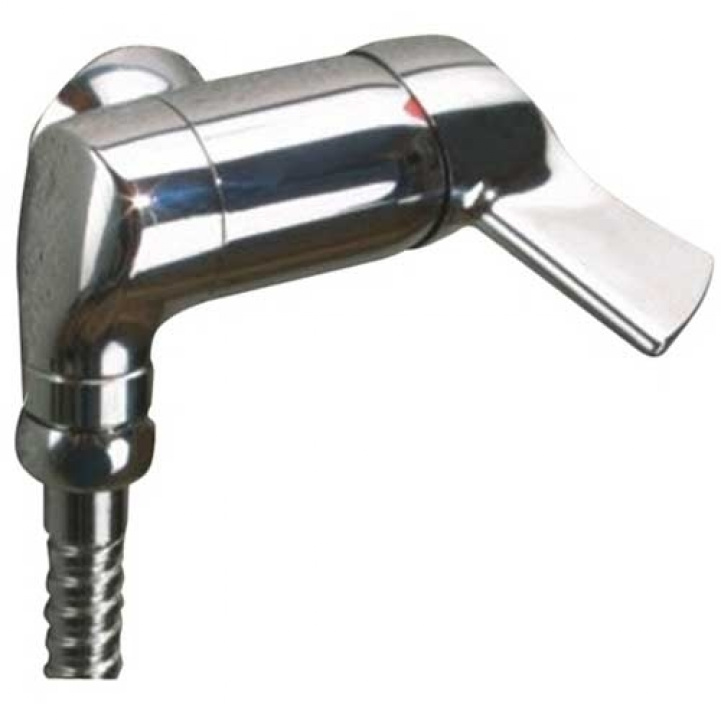 Blandingsbatteri keramik style med afbryder krom i gruppen Vand & Sanitet / Vand / Vandhaner / Bruser hos Campmarket (65488)