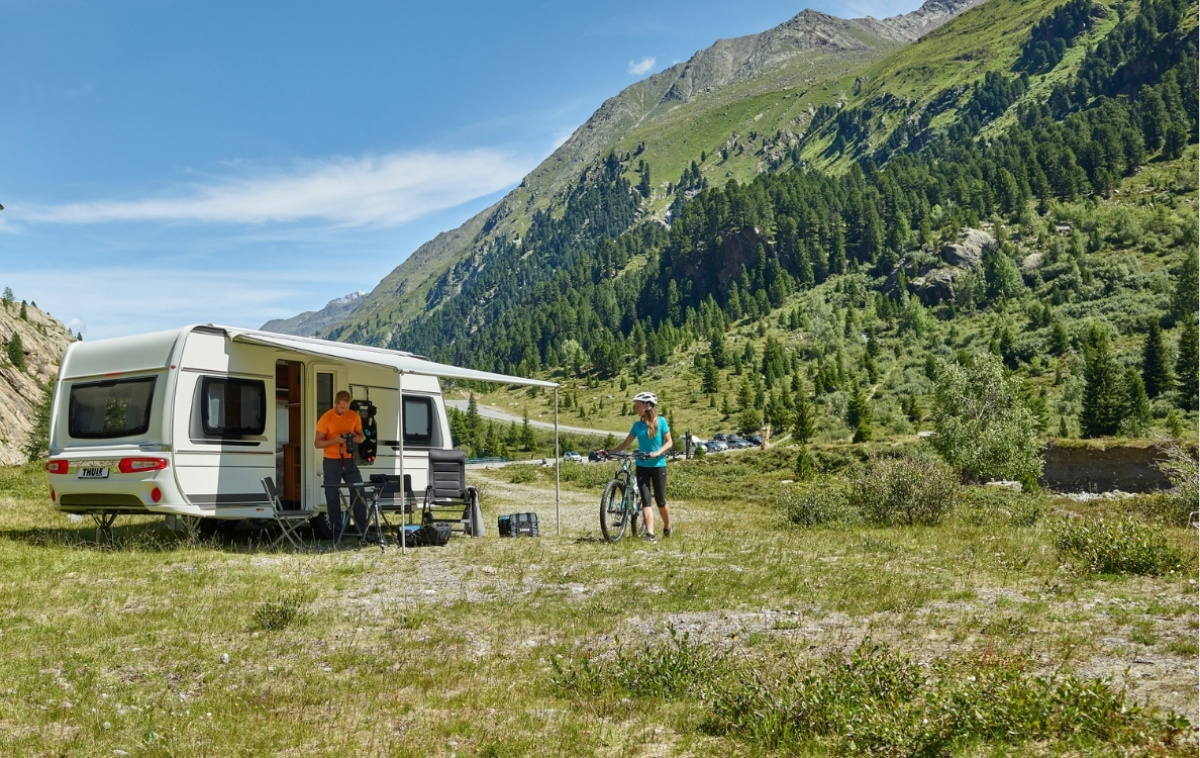 Thule Omnistor 1200 i gruppen Fortelt & Markiser / Markiser / Campingvogns Markiser / Posemarkise hos Campmarket (65907)