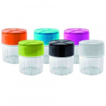 Spice Box 4 rum til dine egne krydderier blandede farver Spice Box 4 rum til dine egne krydderier blandede farver
