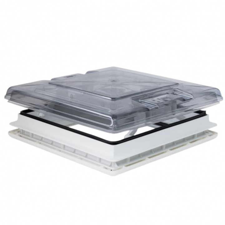 Fiamma Tagluge 50x50 Vent Crystal i gruppen Campingvogn og autocamper / Karosseri / Tag Luger / Tagluger 50 * 50cm hos Campmarket (66060)