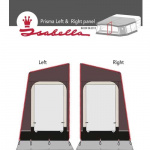 Prisma skillevæg venstre Prisma skillevæg venstre