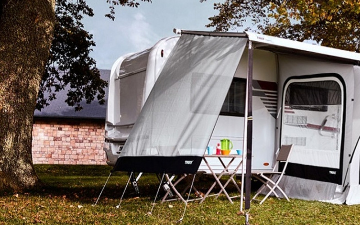 Thule Sun Blocker Side G2 i gruppen Fortelt & Markiser / Markiser / Campingvogns Markiser / Sider & Fronter Campingvogns Markiser / Sider & Fronter Thule / Omnistor hos Campmarket (66156)