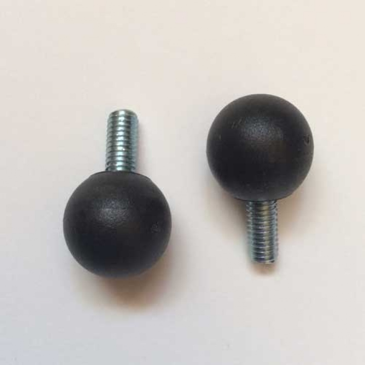 Kugleled M6 2stk i gruppen Fortelt & Markiser / Tilbehør-Reservedele / TILBEHØR A-MÅLS TELT / Svensk-Telt tilbehør hos Campmarket (66181)