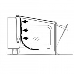 Støttestænger Thule Quickfit