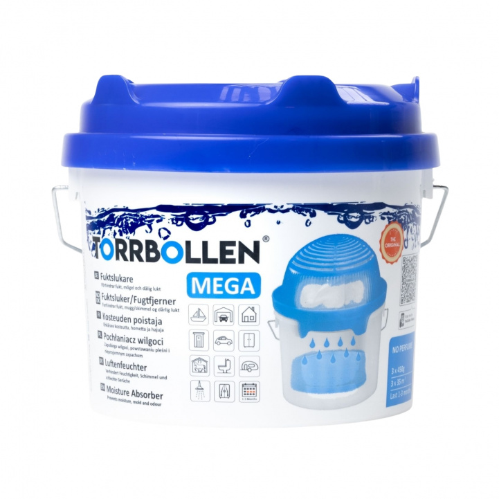 Torrbollen Mega i gruppen Vand & Sanitet / Affugtning og luftrensning hos Campmarket (66296)