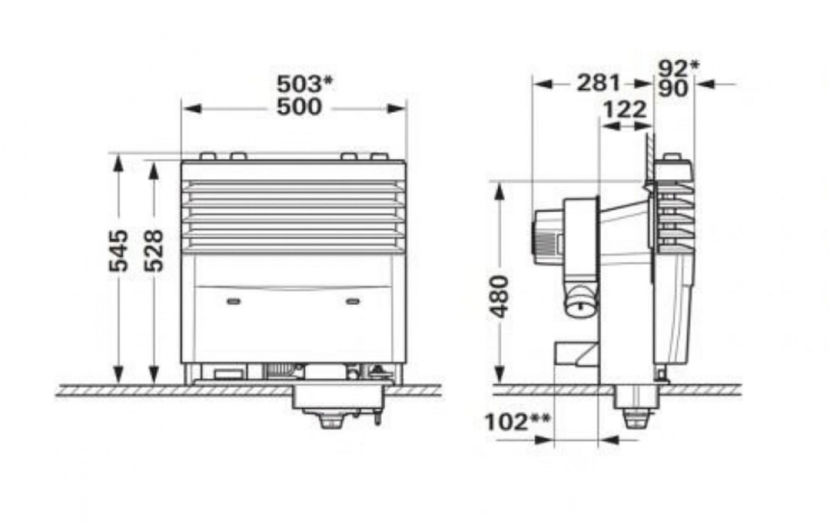 Trumatic S 3004 i gruppen Campingvogn og autocamper / Varme & Køling / Truma / Varme hos Campmarket (66349)