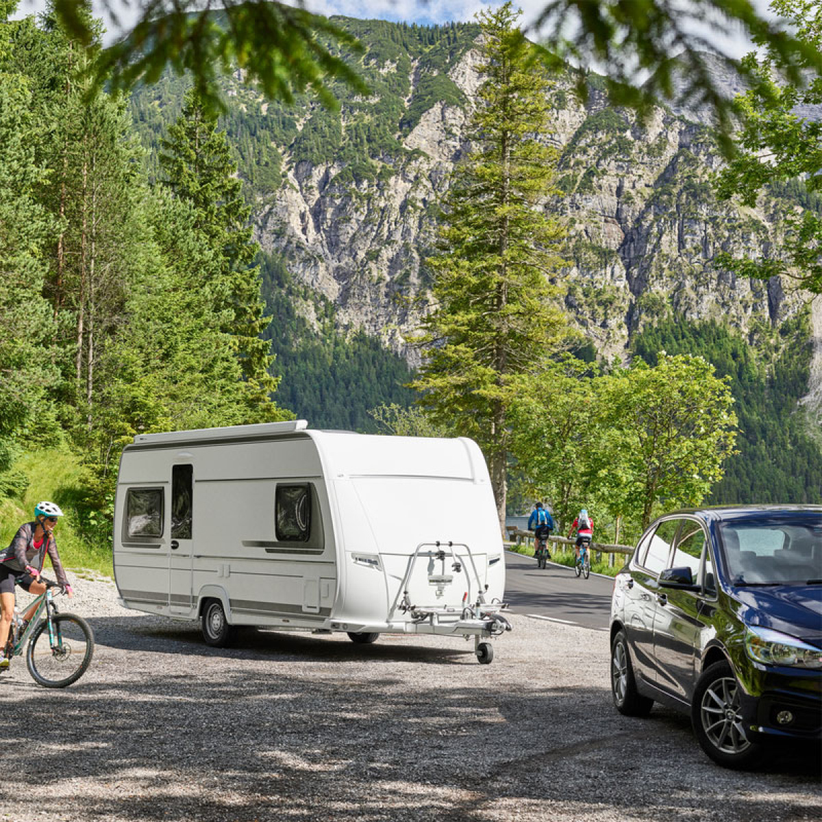 Thule Caravan Smart 2-cykler i gruppen Campingvogn og autocamper / Chassis / Cykelstativ / Træk bar hos Campmarket (66402)
