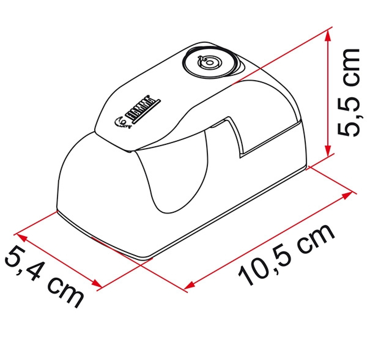 Sikkerhedslås til autocamperens dør i gruppen Campingvogn og autocamper / Lås & beslag / Sikerheds lås hos Campmarket (66430)