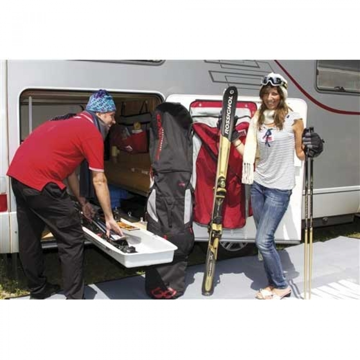 Fiamma Garage Pro Ski i gruppen Campingvogn og autocamper / Chassis / Cykelstativ / Garage hos Campmarket (66446)