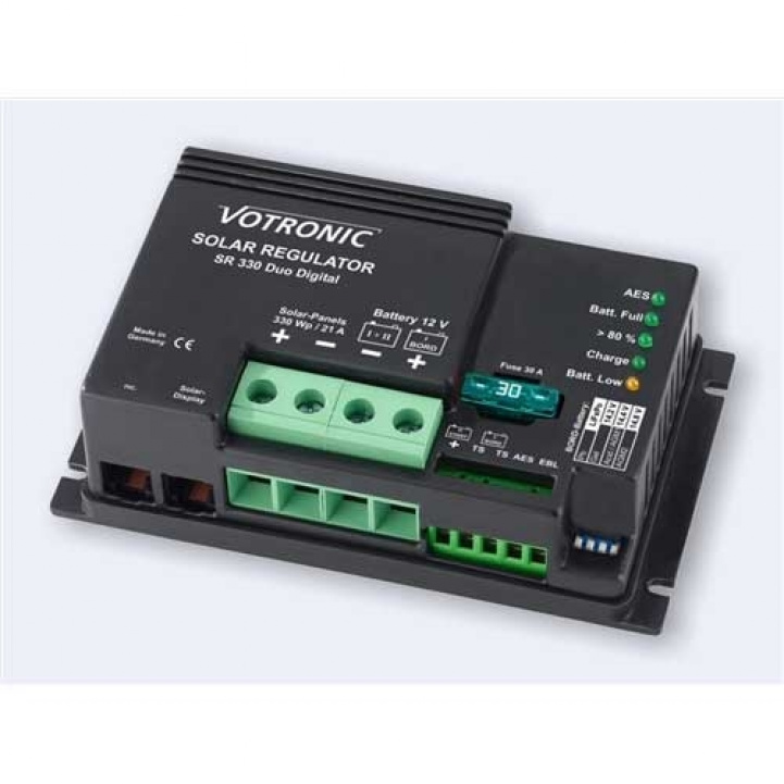 Votronic Solcellegulator SR 330 i gruppen Campingvogn og autocamper / El - Elektronik / Solpaneler / Solcelleregulatorer hos Campmarket (66461)