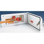 LPG-udtag med låsbar lem og lukkeventil