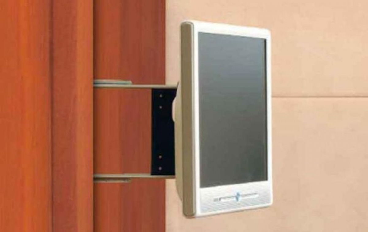 Tv-holder, trækkes ud til højre i gruppen Campingvogn og autocamper / El - Elektronik / TV, Billede & Lyd / TV / TV-Holdere hos Campmarket (66514)