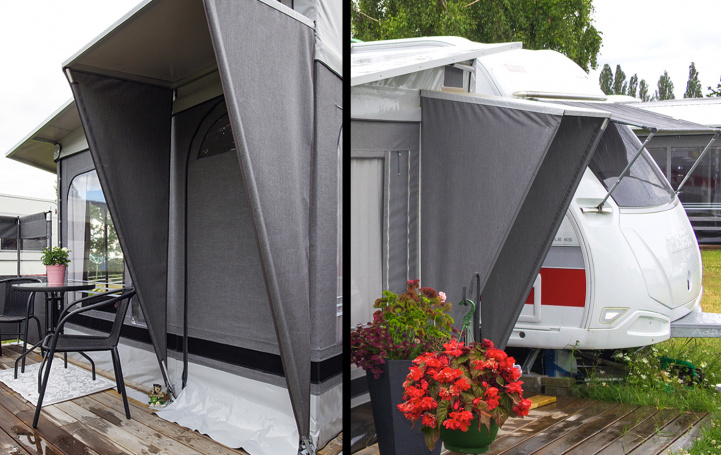 Dørmarkise til Svensk-telt standby i gruppen Fortelt & Markiser / Fortelt Campingvogn / Villa telt / Tilbehør Standby telt hos Campmarket (66524)