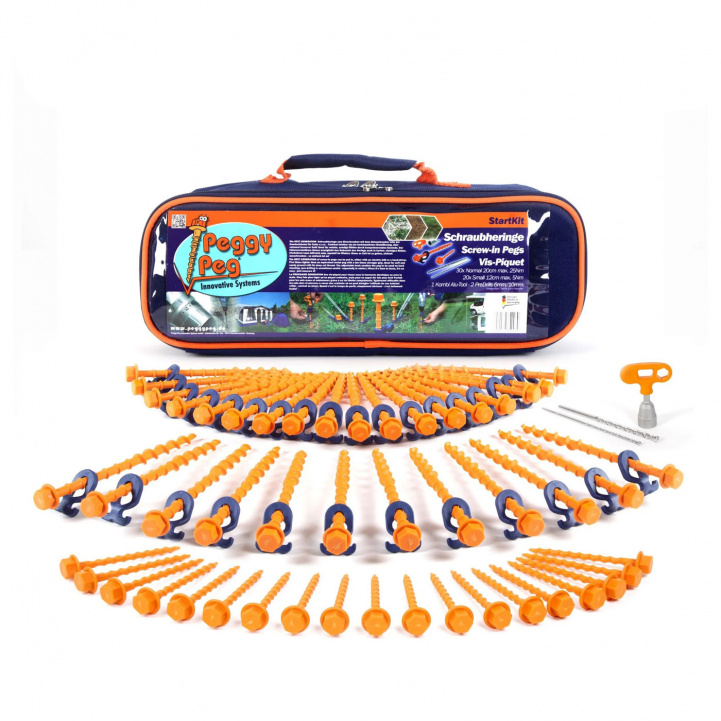 Peggy Peg Startpakke i gruppen Fortelt & Markiser / Tilbehør-Reservedele / Fortelts Tilbehør / Peggy Peg hos Campmarket (66580)