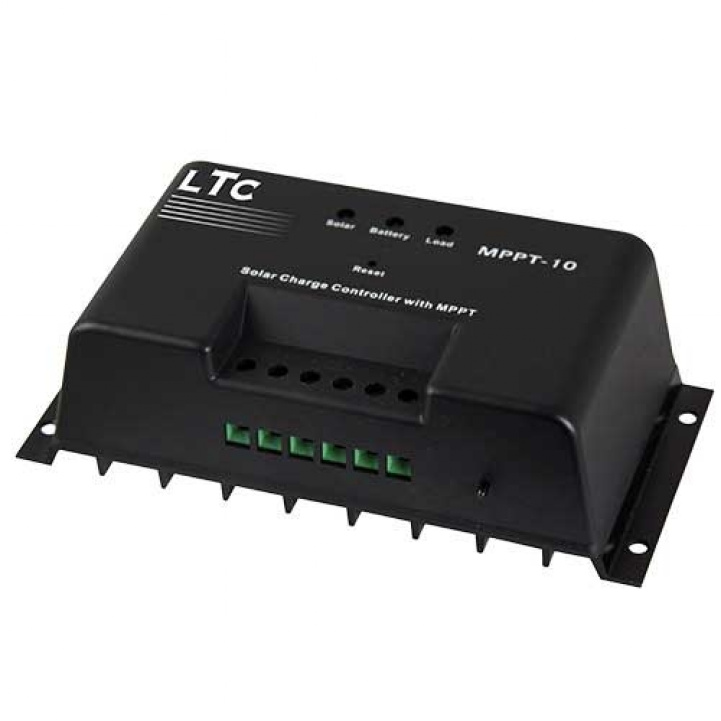Regulator MPPT 10amp LTC i gruppen Campingvogn og autocamper / El - Elektronik / Solpaneler / Solcelleregulatorer / MPPT hos Campmarket (66791)